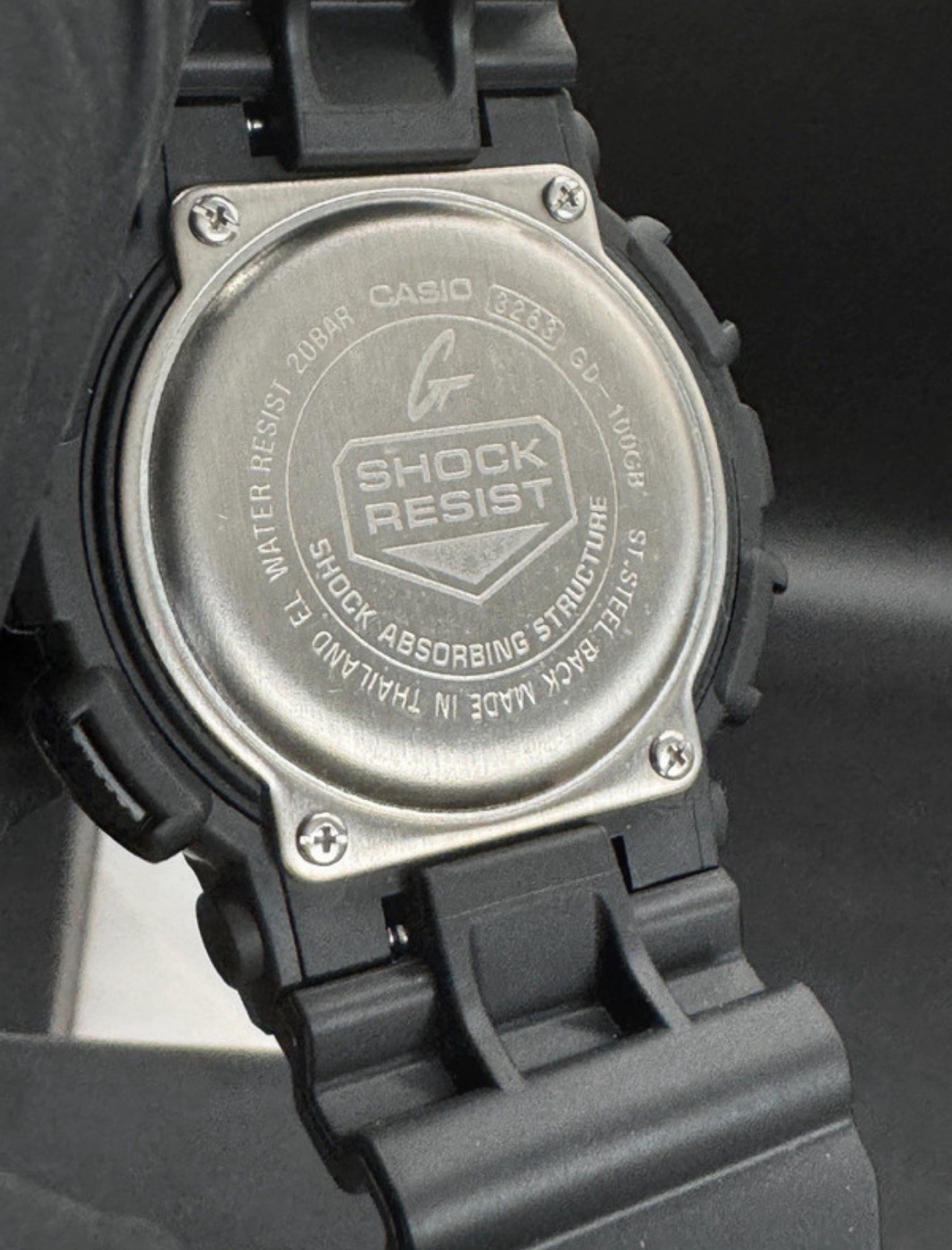 Casio G-Shock Garish Black Limited Edition Men’s Watch GD-100GB-1