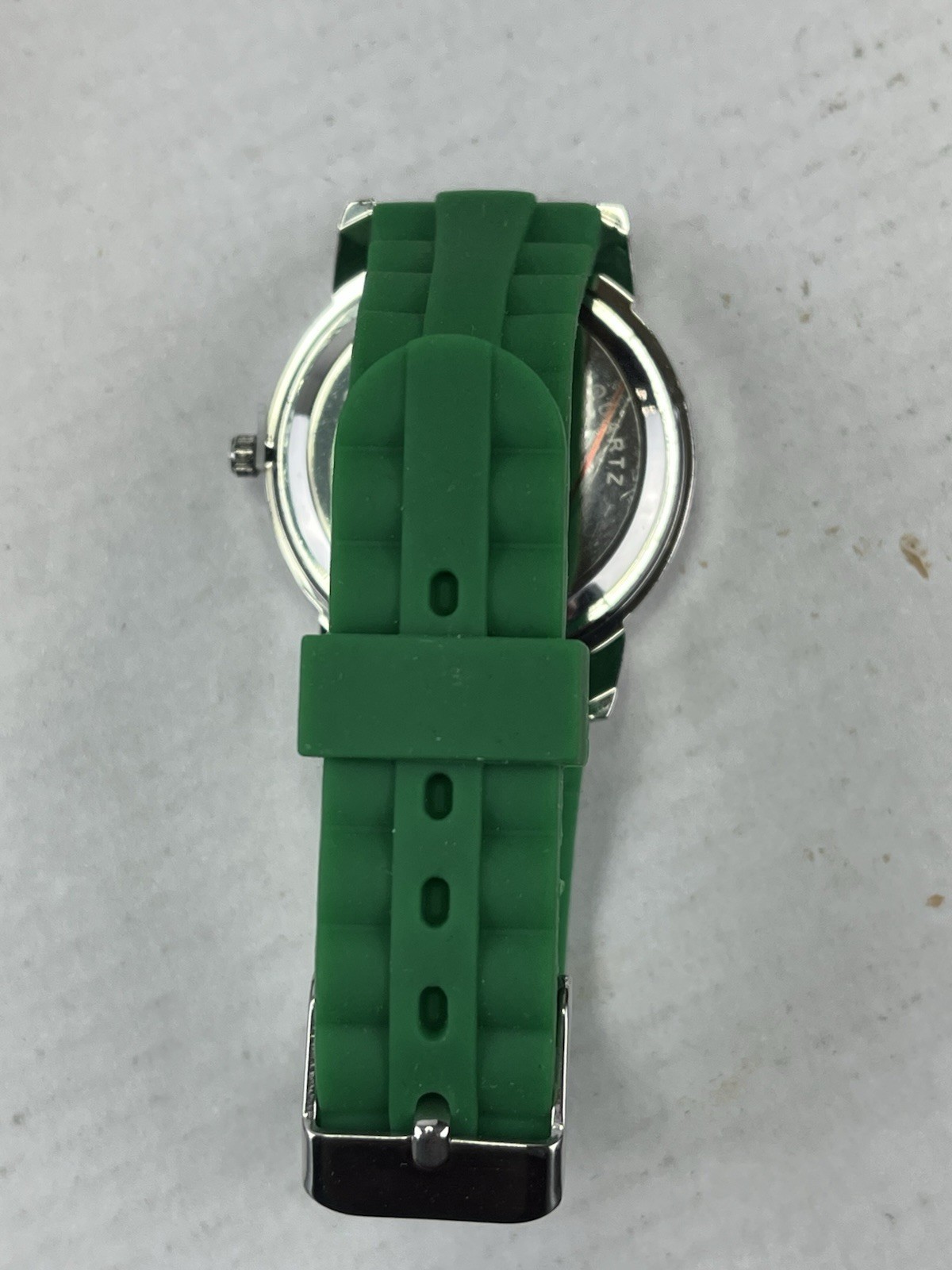 Christmas Tree Watch Green Stretch Band Holiday G