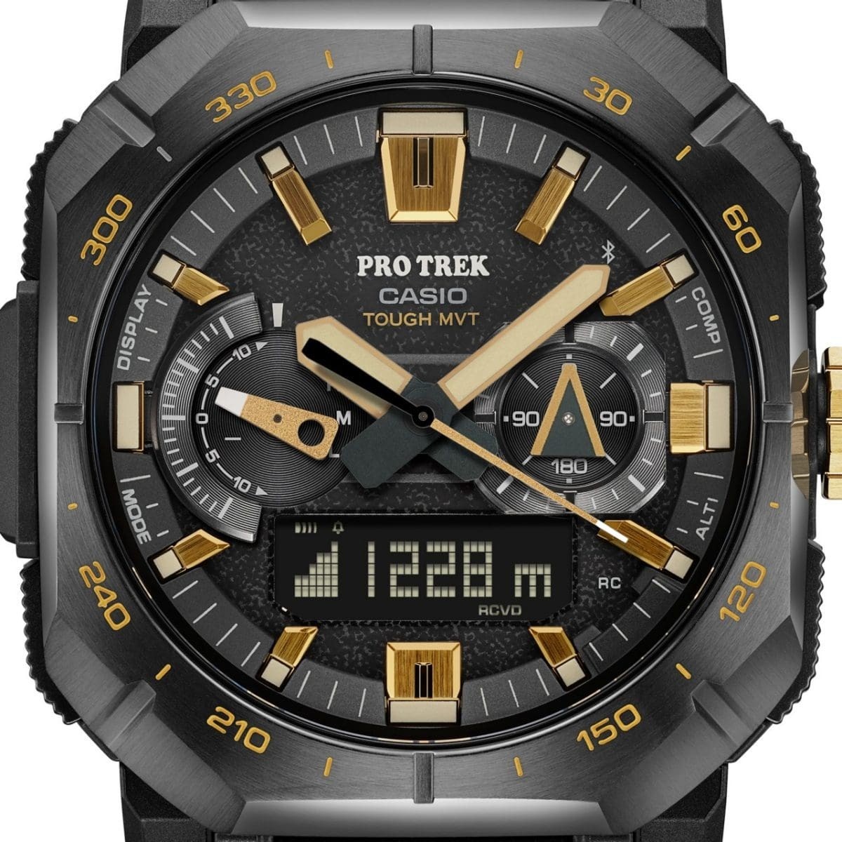 CASIO PRO TREK PRW-B1000-5JF Climber Line Radio Solar Analog Digital Men Watch