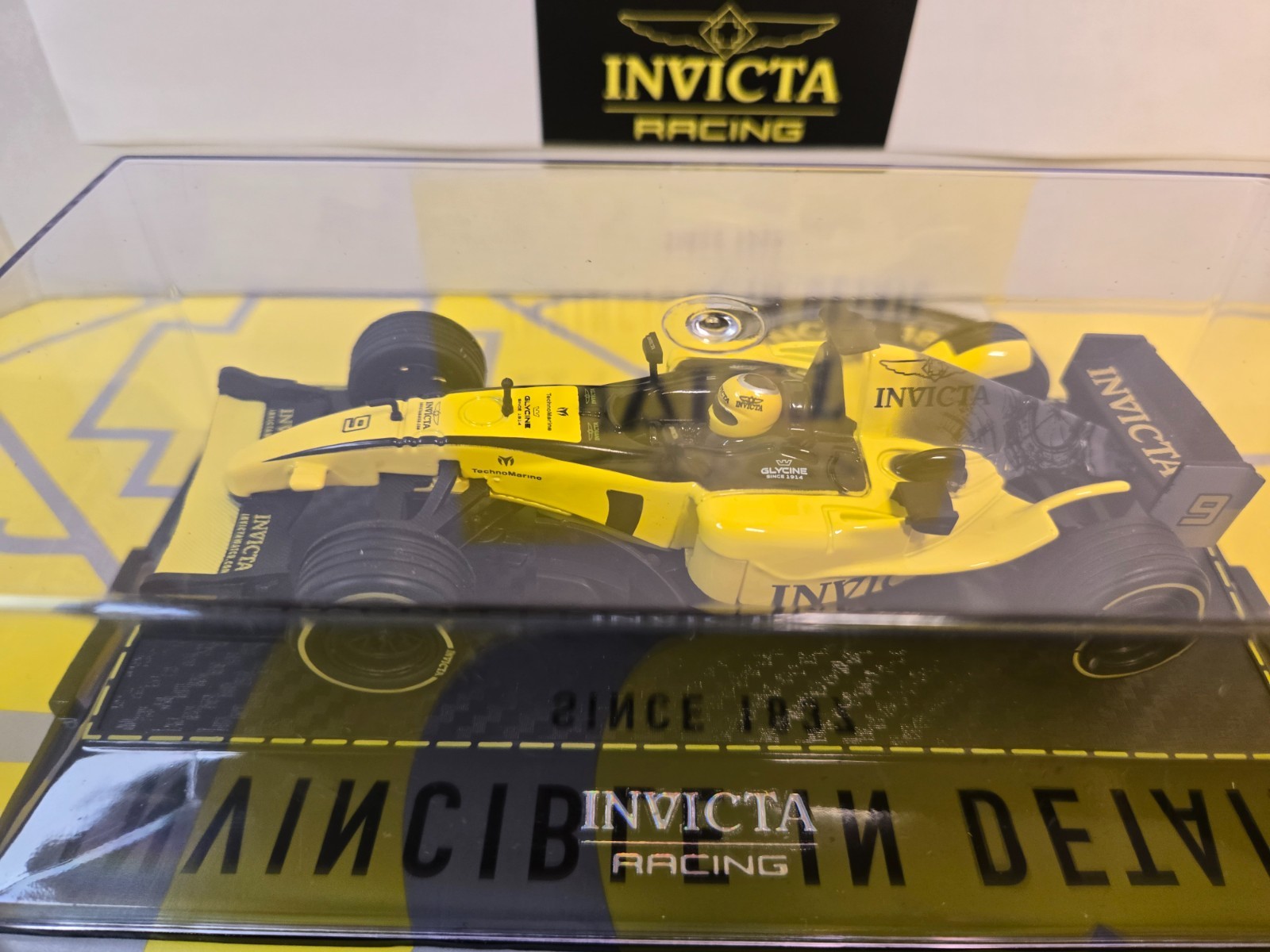 Invicta Special Edition Replica Racing Car w/ Invicta 57mm Watch (47388) Bundle