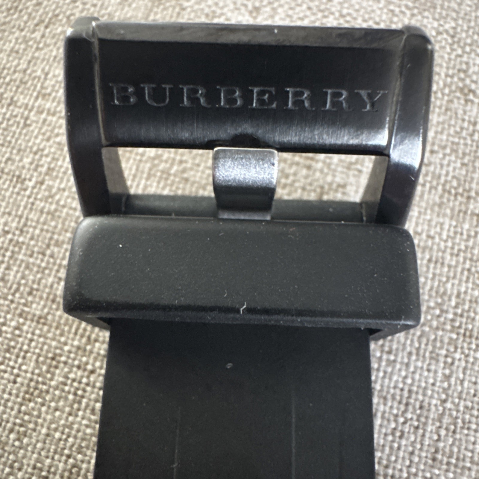 Burberry Watch Made Black Strap BU9906 NO BOX Swiss Made