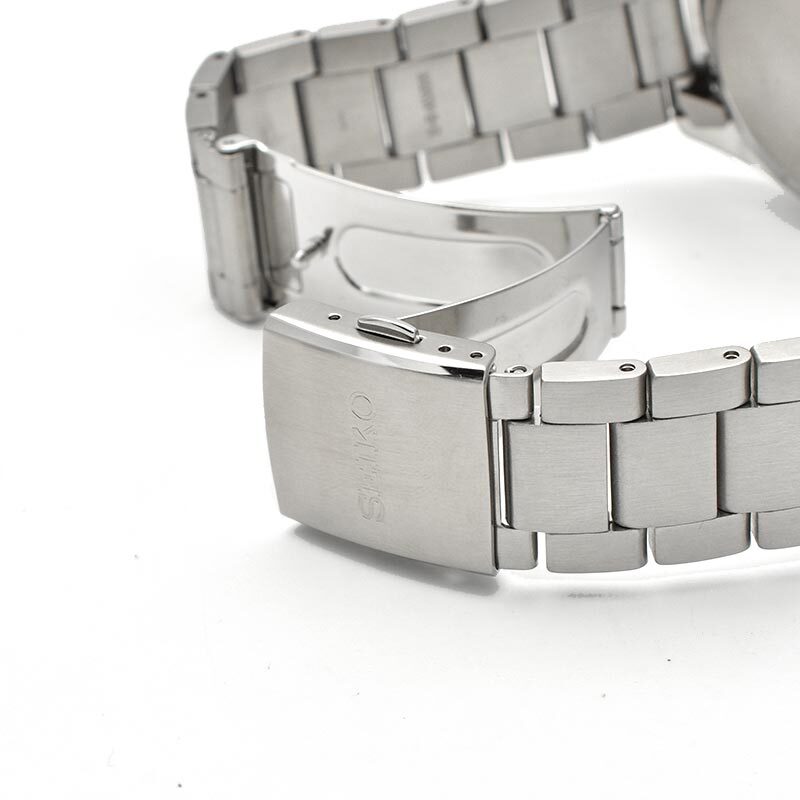 SEIKO SELECTION SBTR031 Chronograph Stainless Steel Quartz Watch Silver 41mm