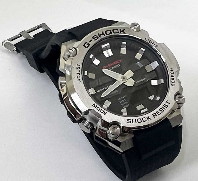 Casio G-SHOCK G-STEEL GST-B600-1AJF Solar Bluetooth Multi-Band Japan Import