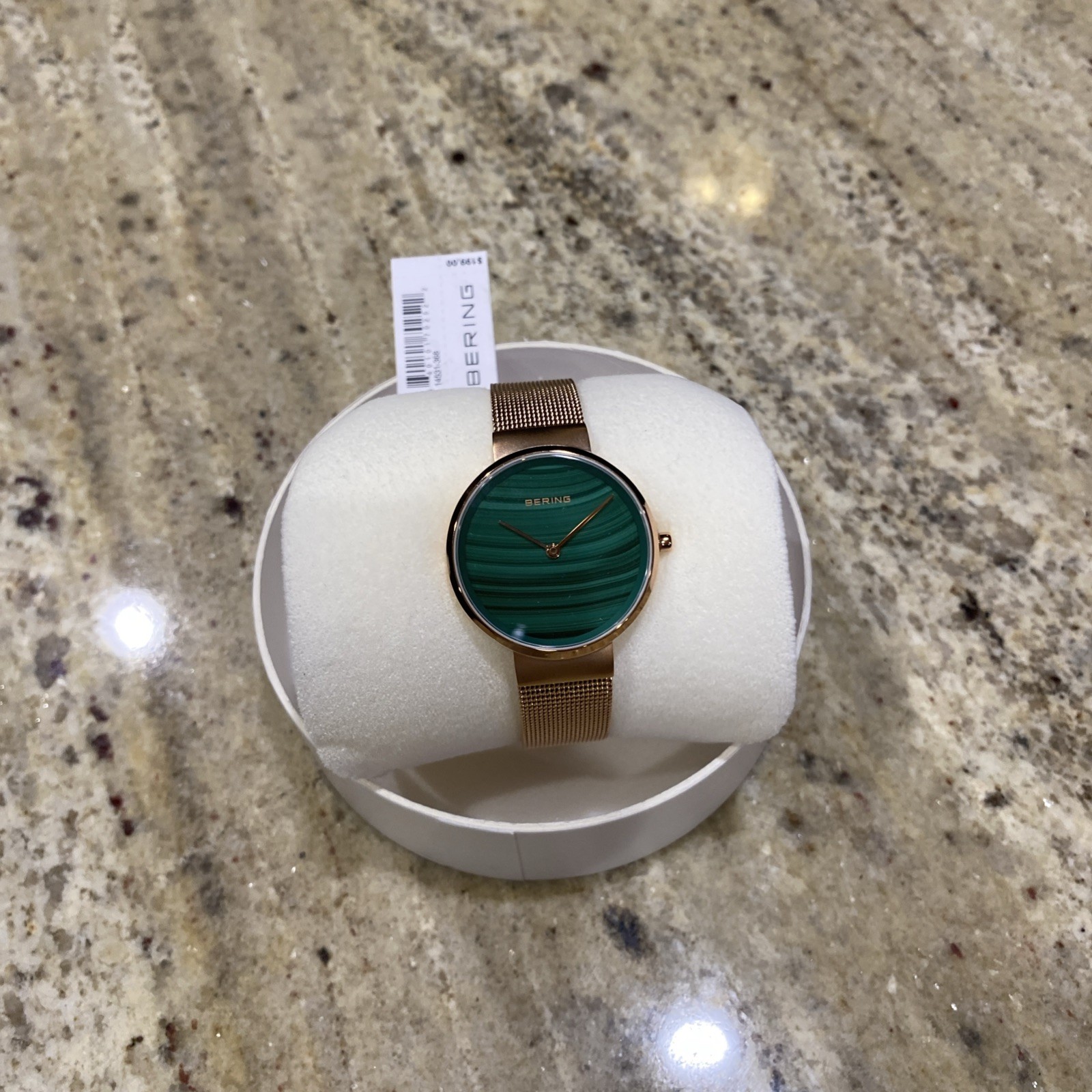Bering – Classic – Women’s Polished/Brushed Rose Gold-tone Watch – 14531-368 #A1