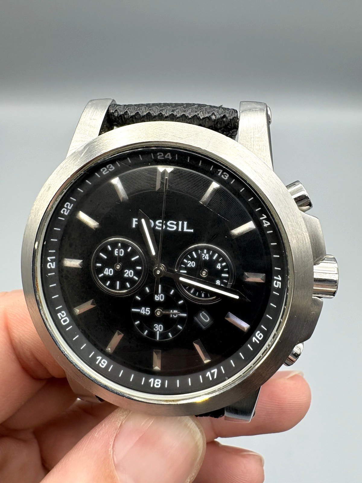 Fossil Arkitekt FS-4247 Men’s Quartz Watch 46mm *Pre-Owned* FREE SHIPPING