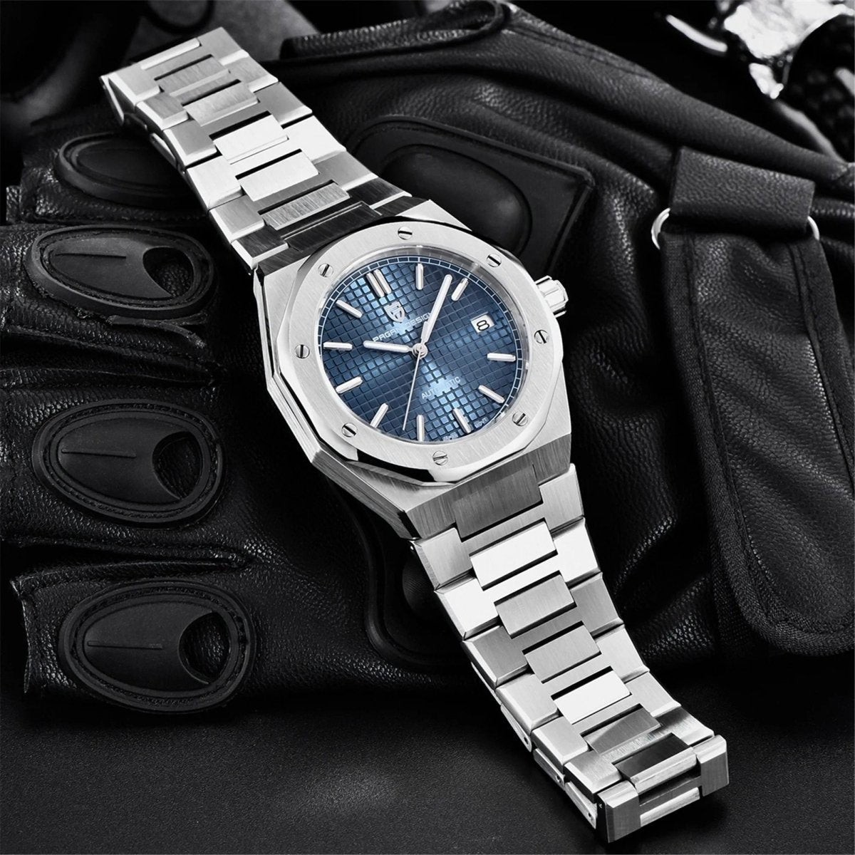 Pagani Design PD-1673 White Stainless Steel Automatic Men’s Watch