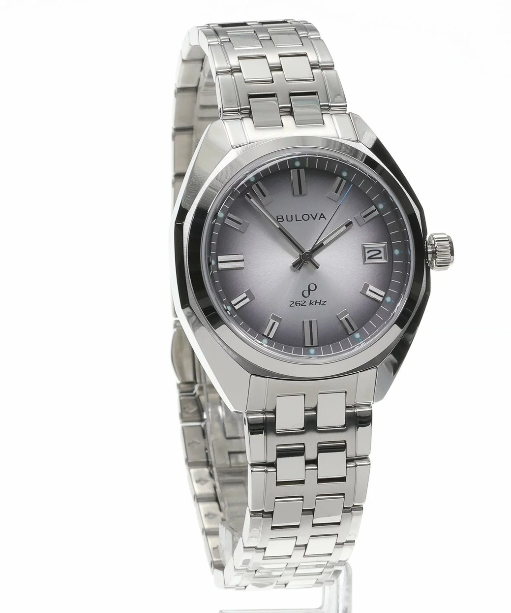 Bulova Classic Jet Star Precisionist Sapphire Crystal Gray Dial 262kHz 96B472