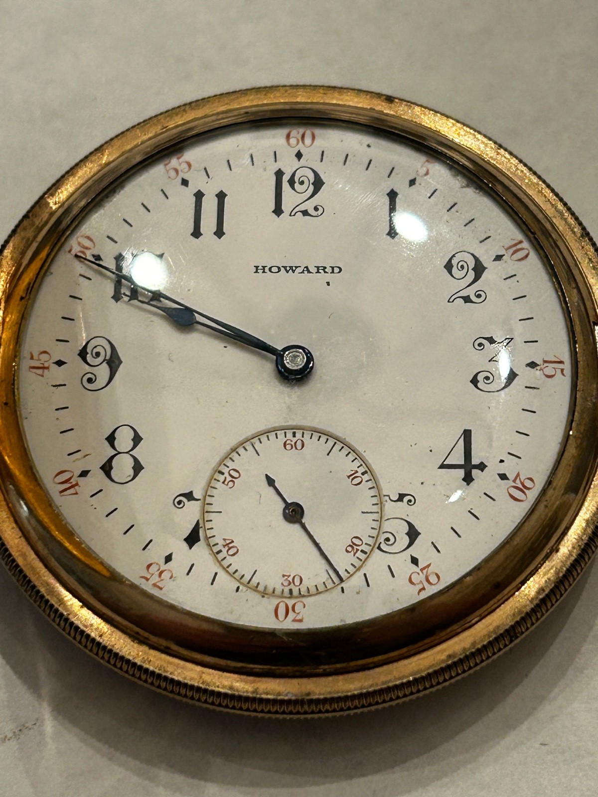 16s howard pocket watch