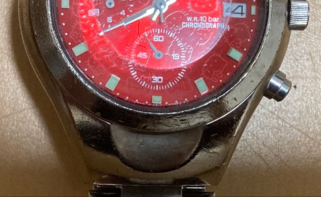 CITIZEN Hello Kitty Limited Edition Watch 2000 Pieces Quartz Battery Replaced