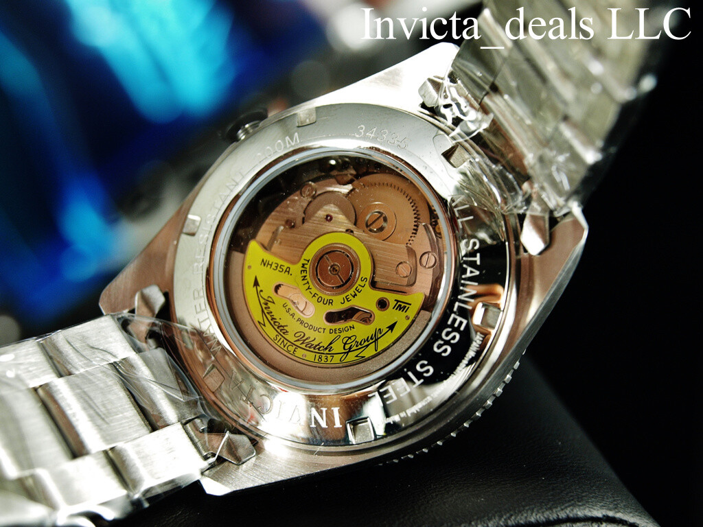 RARE NEW Invicta Men’s 40mm 1953 PRO DIVER AUTOMATIC NH35A BLACK DIAL SS Watch