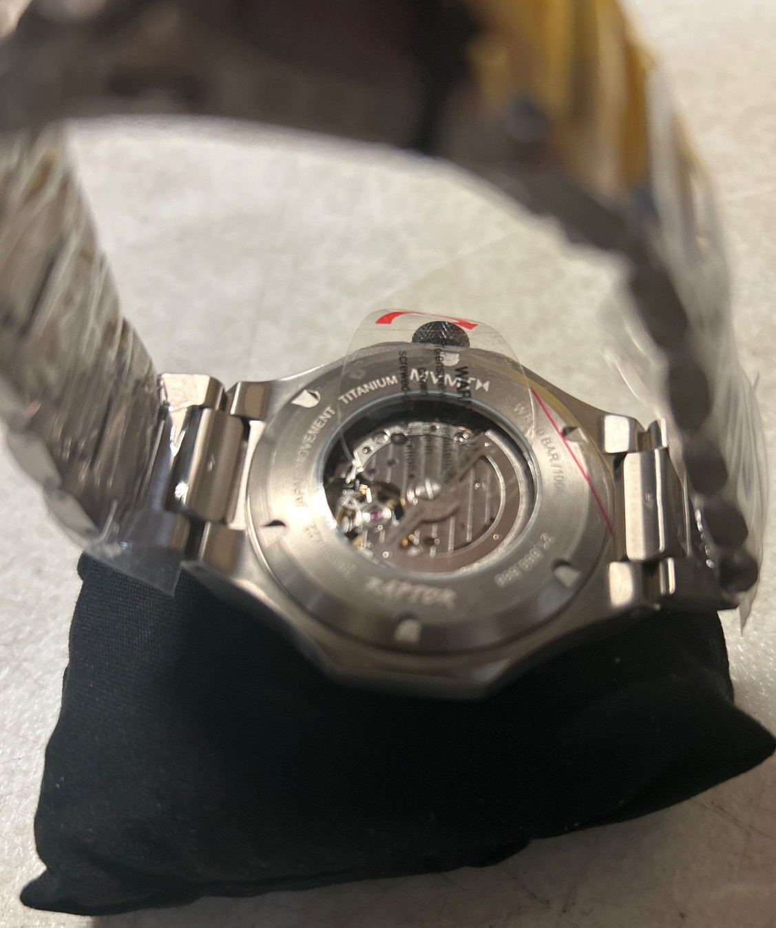MVMT Men’s Raptor Automatic Watch Self Winding Stainless Case and Link Bracelet