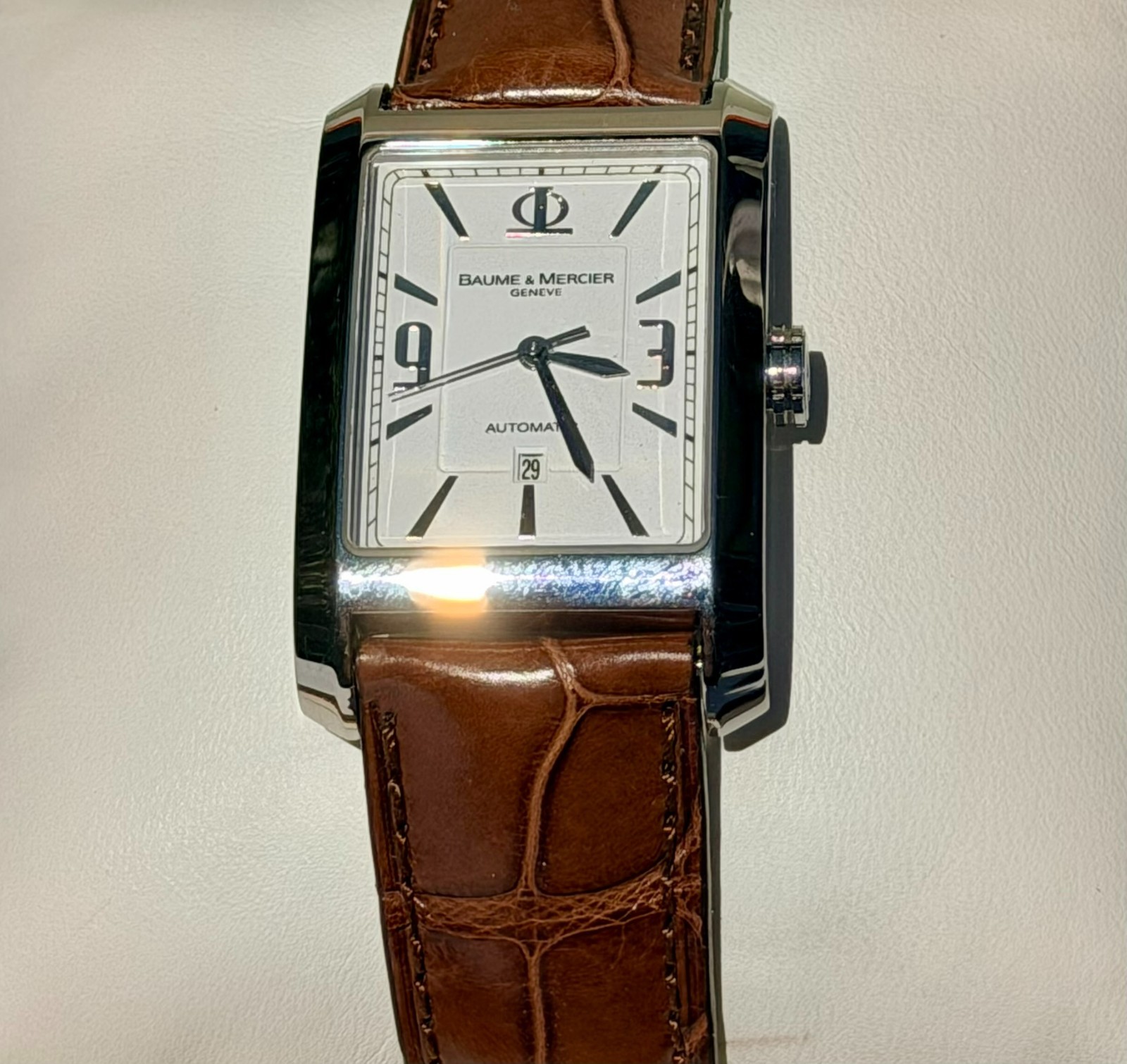 BAUME & MERCIER Hampton Automatic M0A08808 Swiss Watch NOS New Full Set Tags