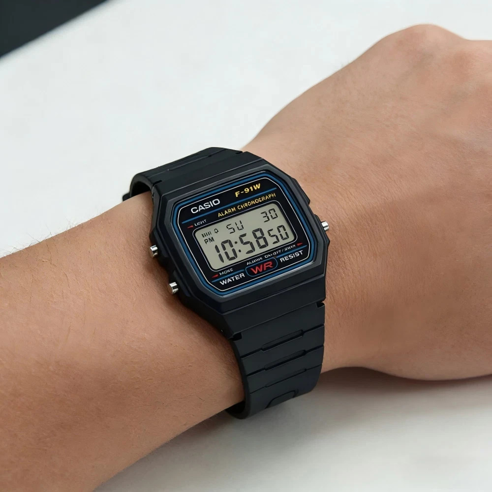 Casio F-91W Replacement LCD Screen – New High-Quality Display Panel F91W Repair