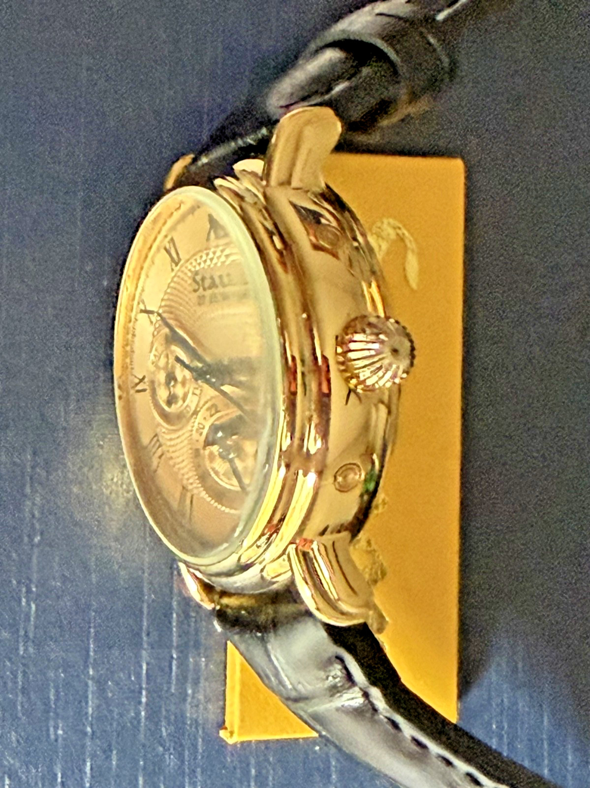 STAUER MAGNIFICAT II AUTOMATIC MEN’S WATCH MODEL 20193 NEW/OLD STOCK WATCH