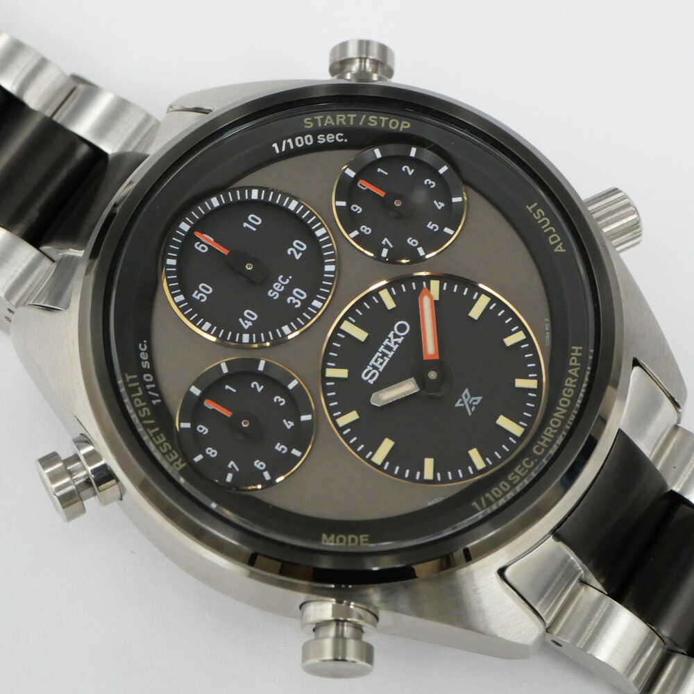 Seiko SBER005 Prospex Speedtimer 40th Anniv Solar Chrono Mens Watch, Japan