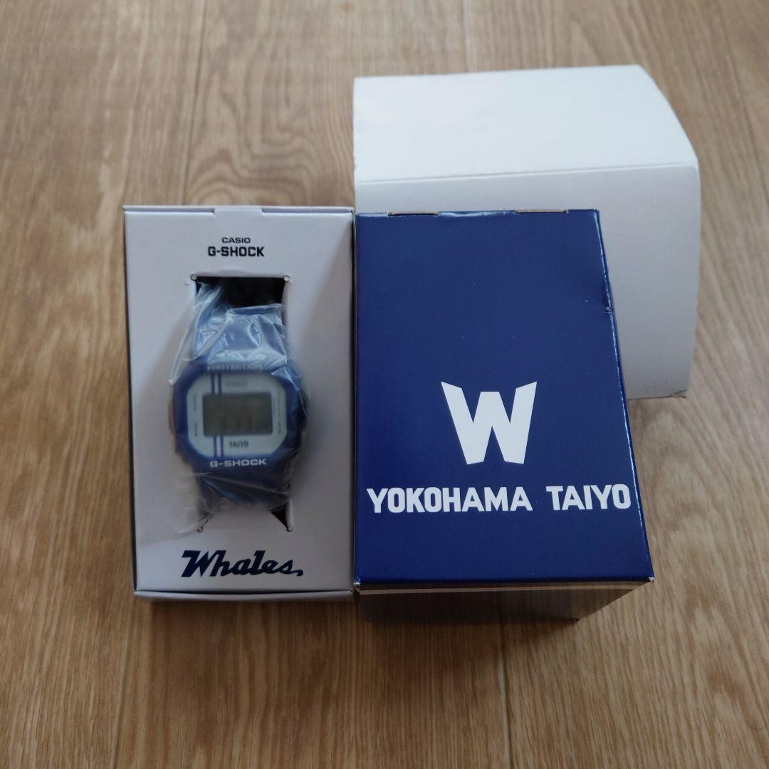 New Casio G-Shock Yokohama Taiyo Whales 70th Anniversary DW-5600VT Watch