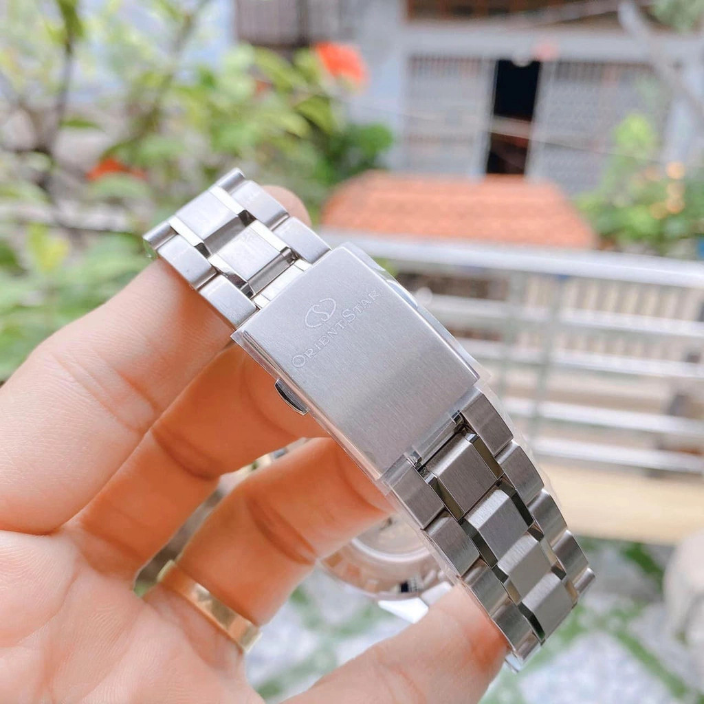 Orient Star Automatic Sapphire Crystal Gray Dial Men’s Watch RE-AV0004N