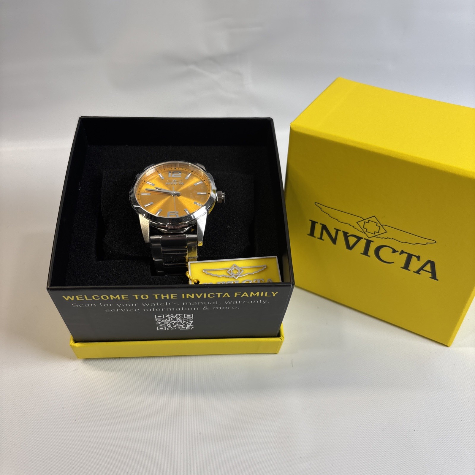 Invicta Celestial Men’s Watch 43mm Orange – Model 48493 NEW IN BOX
