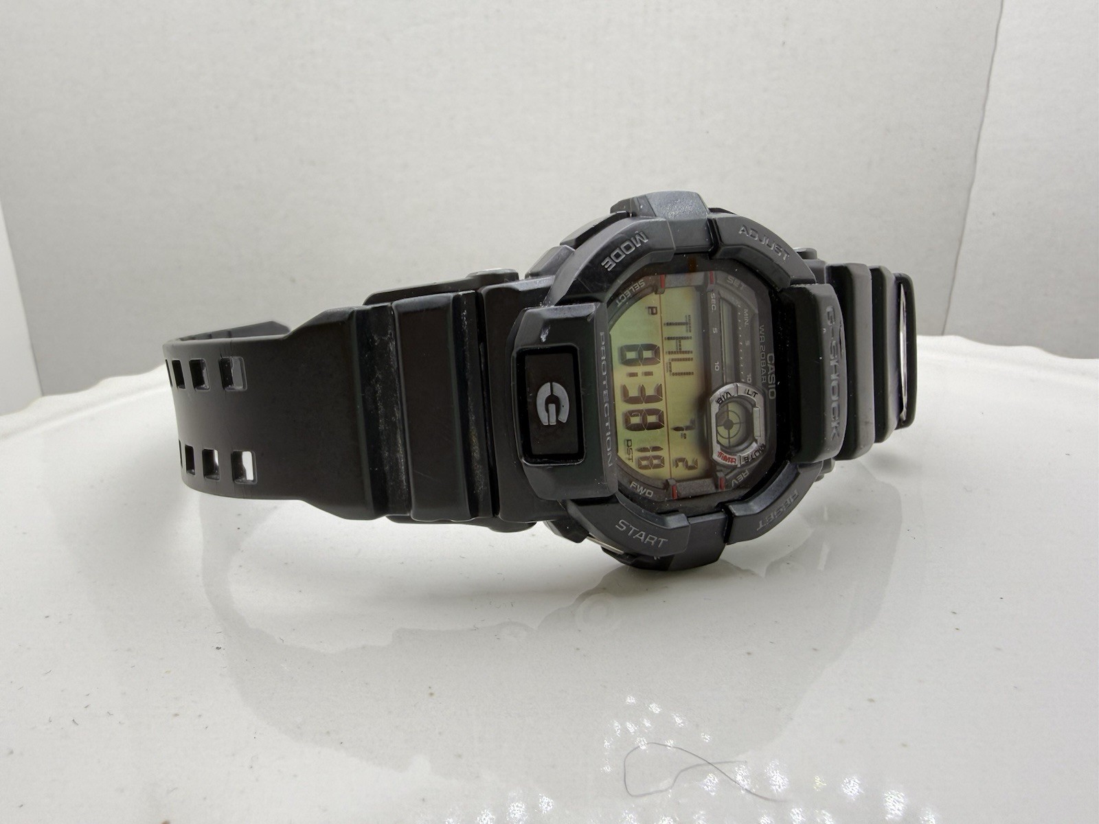 Casio G-Shock 3403 GD-350 Watch Black Sporty Water Resistant Stainless Steal
