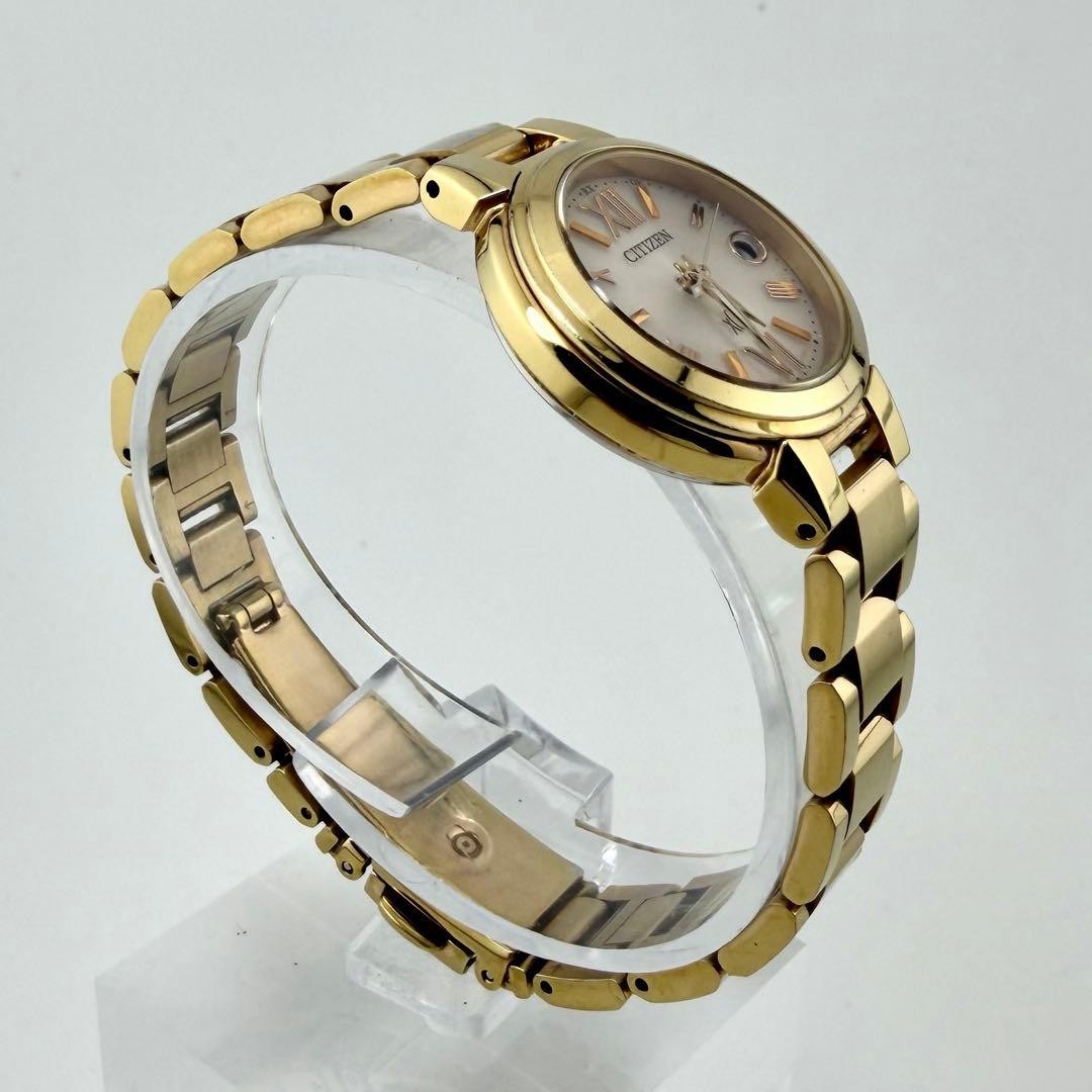 [Working Condition] Citizen Cross Sea H058 Radio-Controlled Solar Gold Wat【USED】