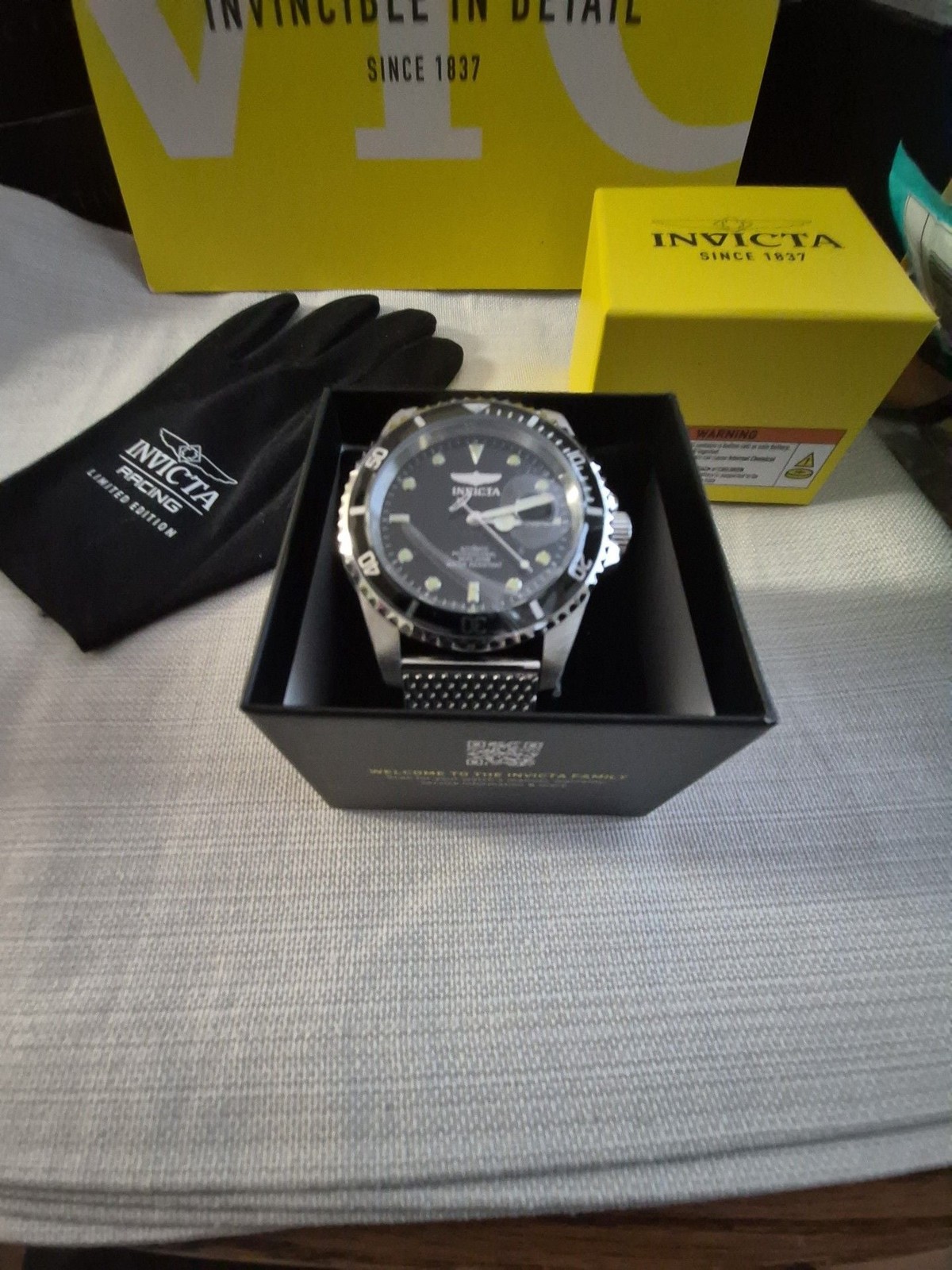 47964 Invicta Gran Diver Bastion Auto Men’s Watch SS