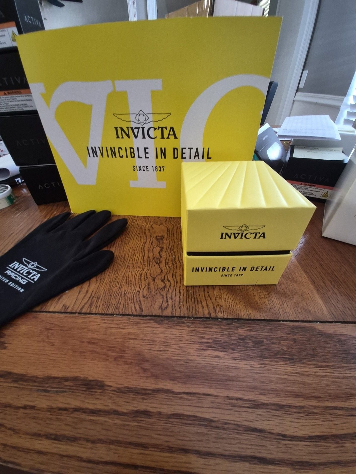 Invicta Pro Diver Scuba 0076 Limited Edition Chrono Watch 48mm Black