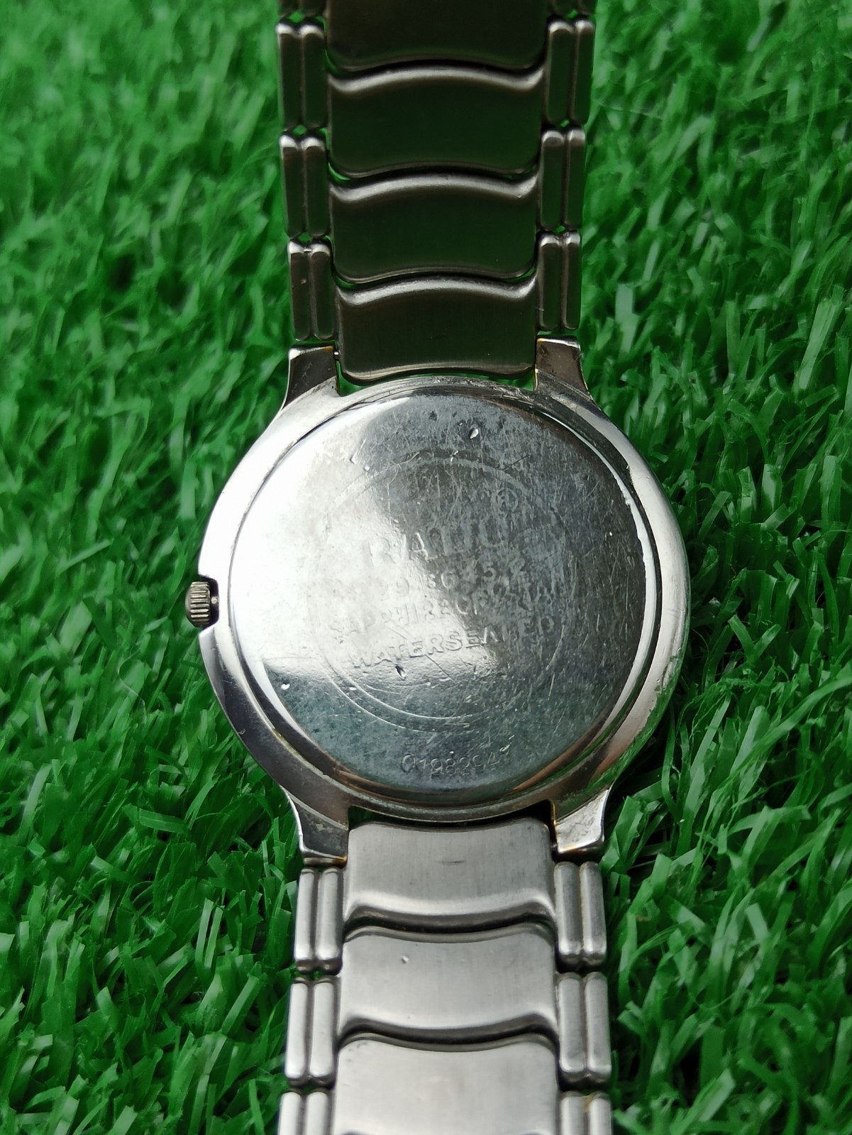 LUXURY RADO FLORENCE CLASSIC WATCH QUARTZ DARK DIAL MEN VINTAGE 80s SWISS MADE