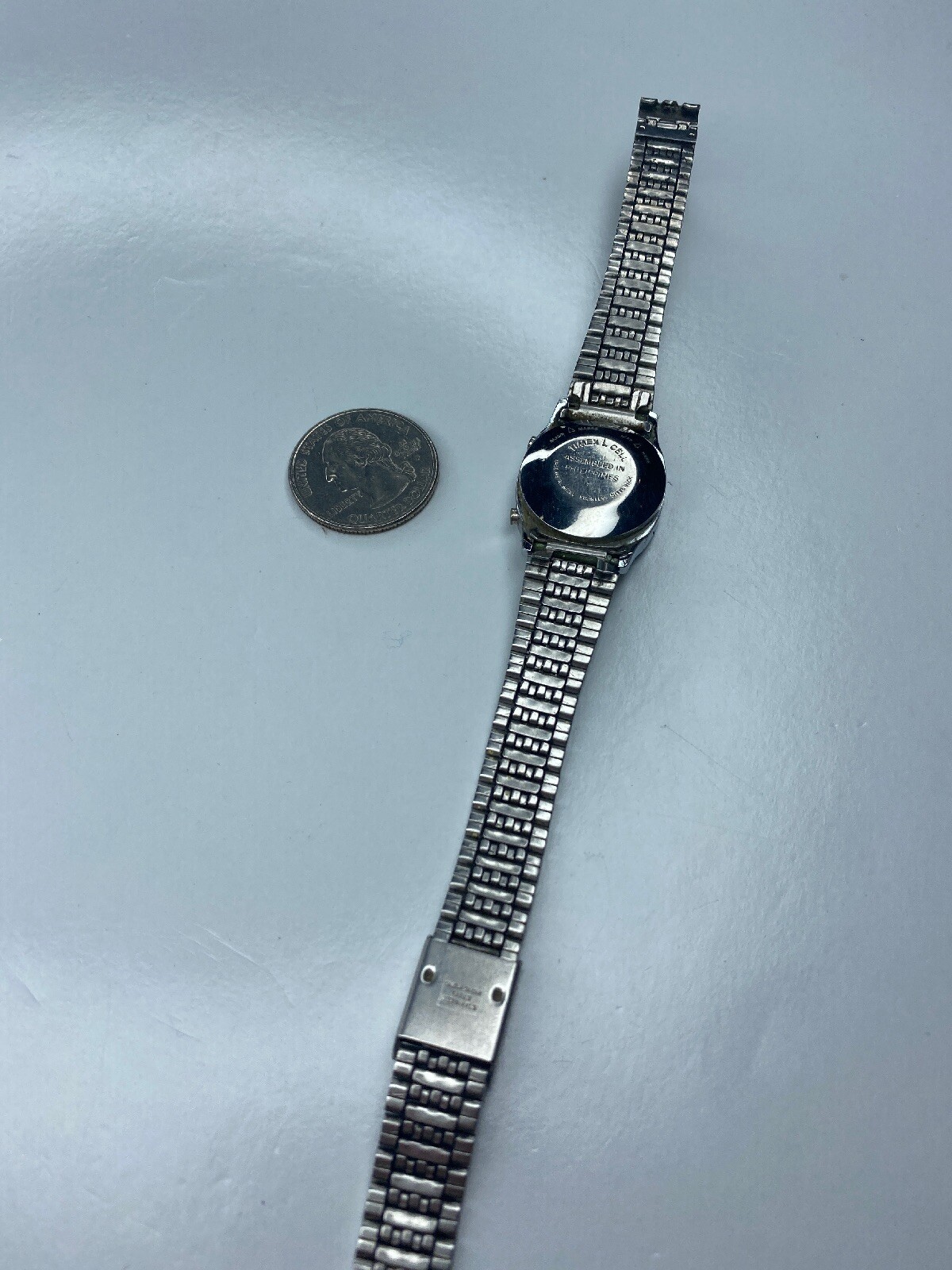 E Timex L Cell Philippines Stainless Ladies LCD Untested