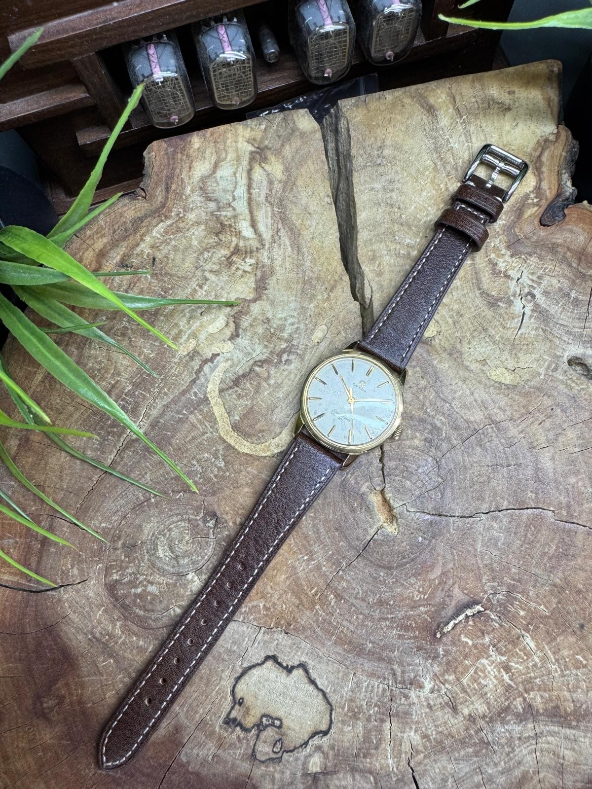 SERVICED Vintage 1963 Omega Seamaster 30 Cal 286 Manual Gold Plated Ref 135.007