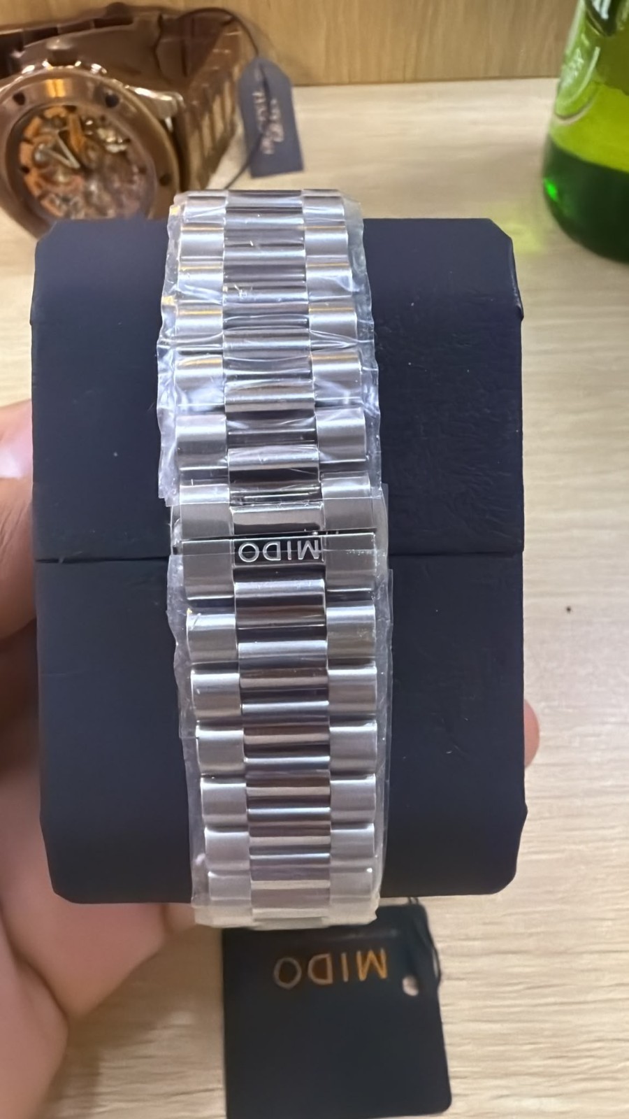 Mido Multifort Automatic 40mm Blue Dial Date 100m Stainless Steel Bracelet