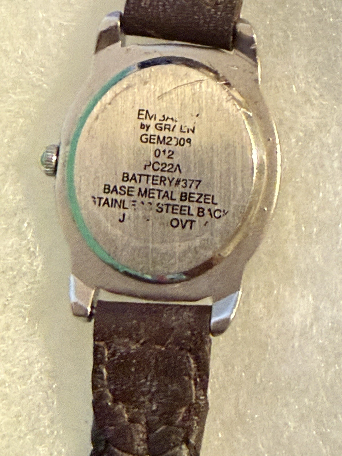 Embassy By Gruen Watch Gem Working
