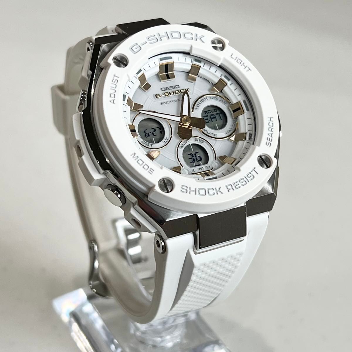 CASIO G-SHOCK G-STEEL GST-W300-7AJF White Watch