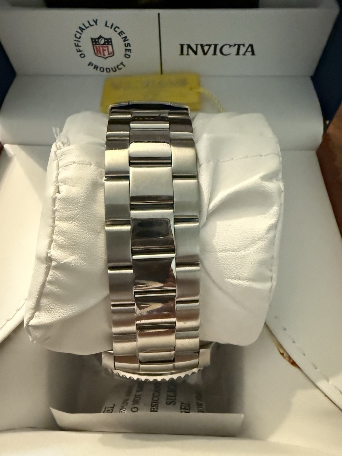 NFL Seattle Seahawks Invicta Men’s Stainless Steel Watch No. 36927 Original Box