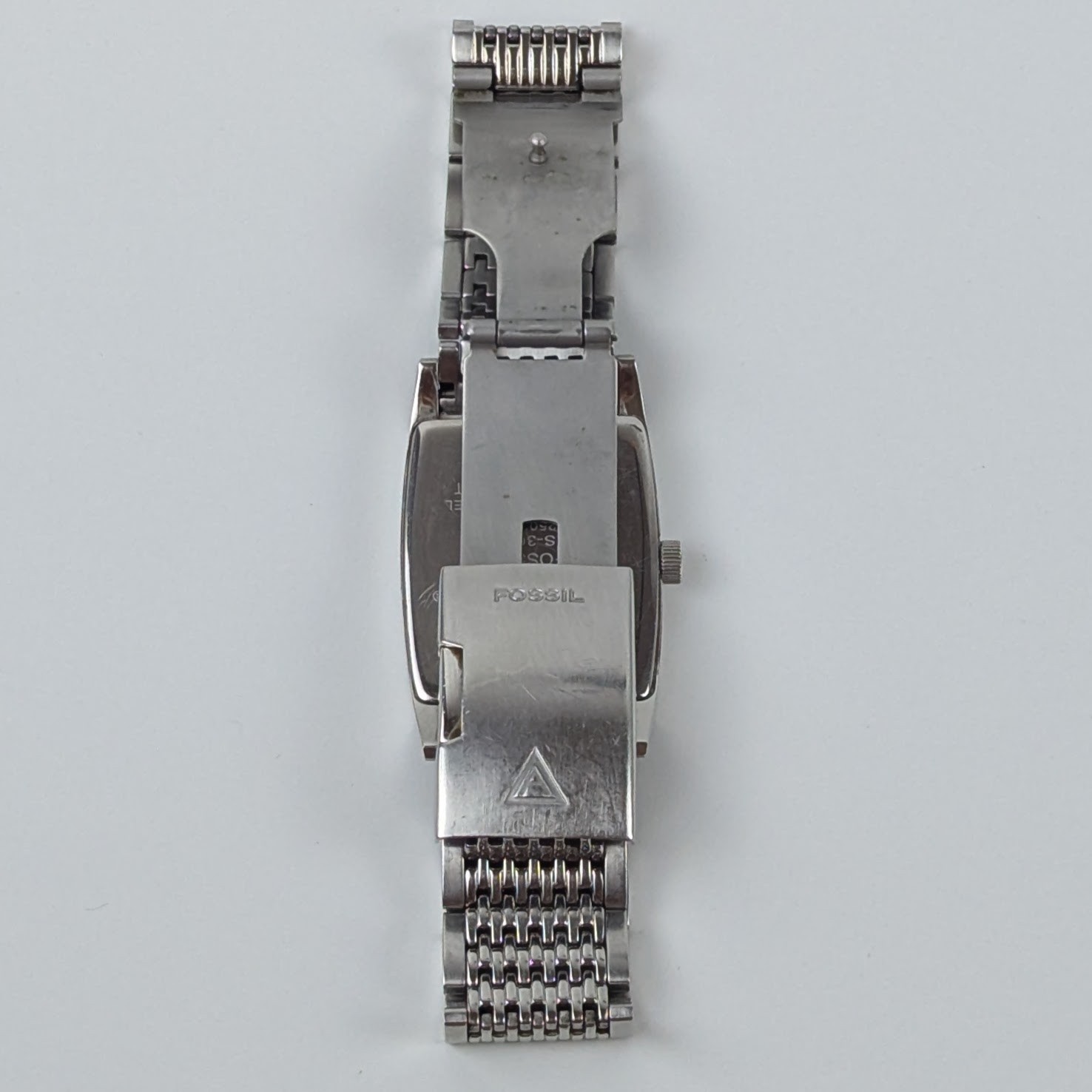 Fossil Arkitekt FS-3014 Men’s Stainless Steel Quartz Watch Black Dial Date