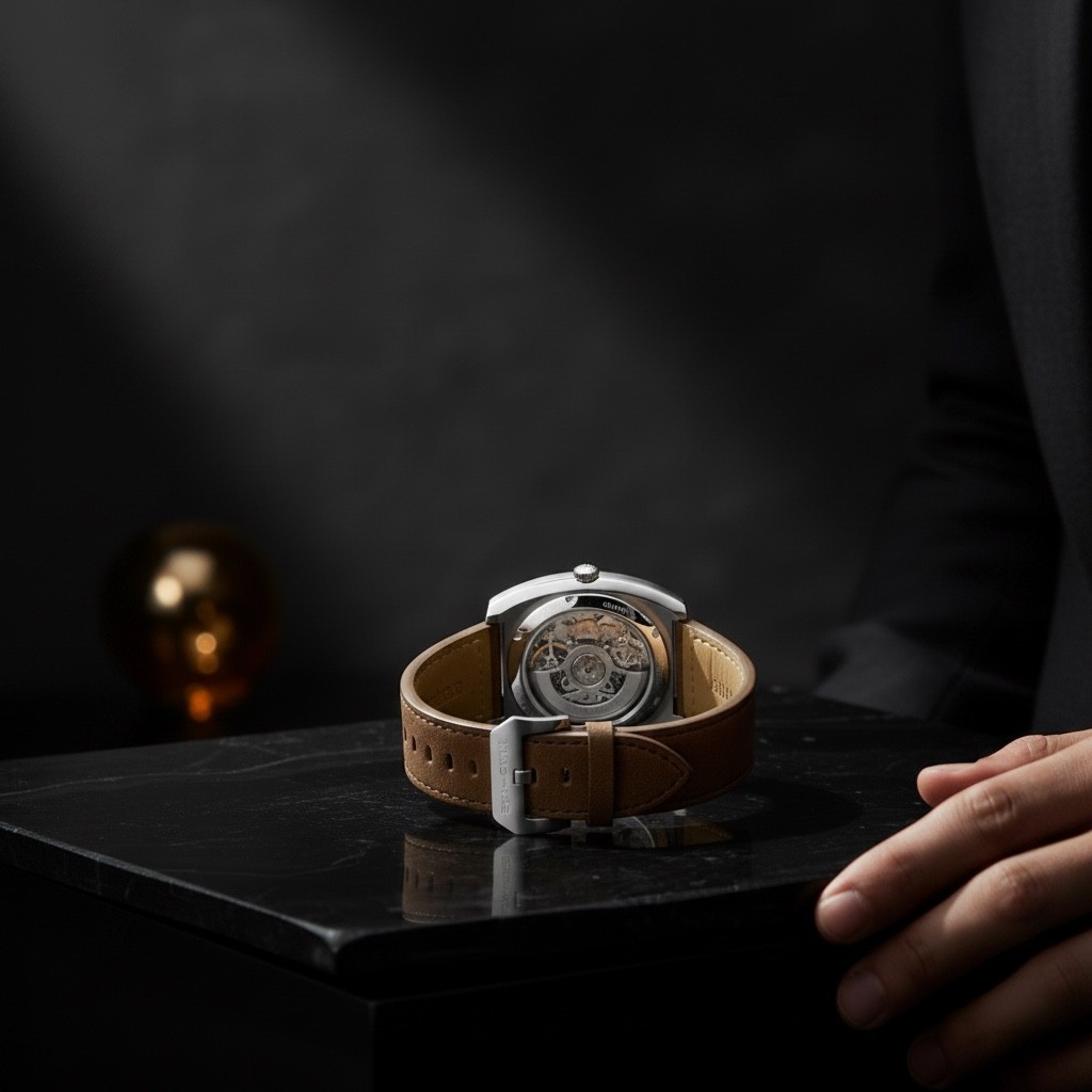 Seagull Automatic Skeleton Watch Tonneau Luminous Mechanical Watch 849.27.6094K