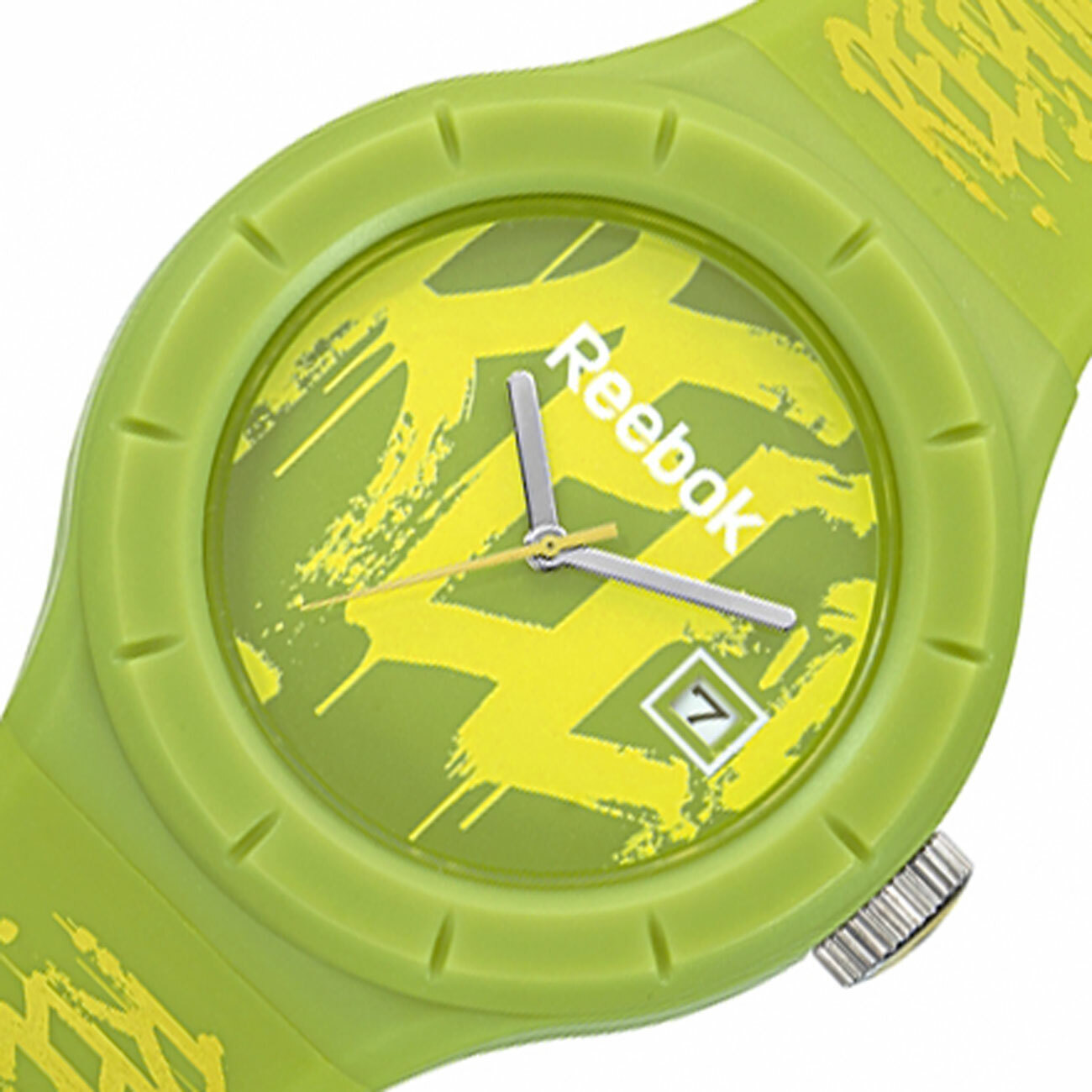 REEBOK Training Warmup Graffity Green Yellow Analog Watch RF-TWG-G3-PGPG-GY