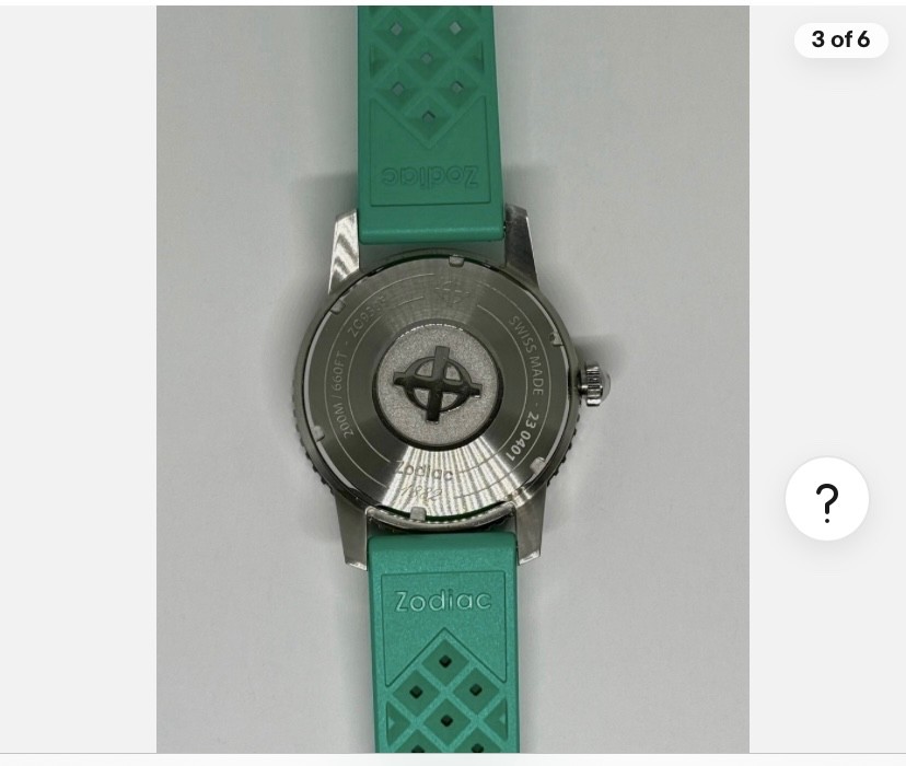 Zodiac Super Sea Wolf Men’s beautiful green dial