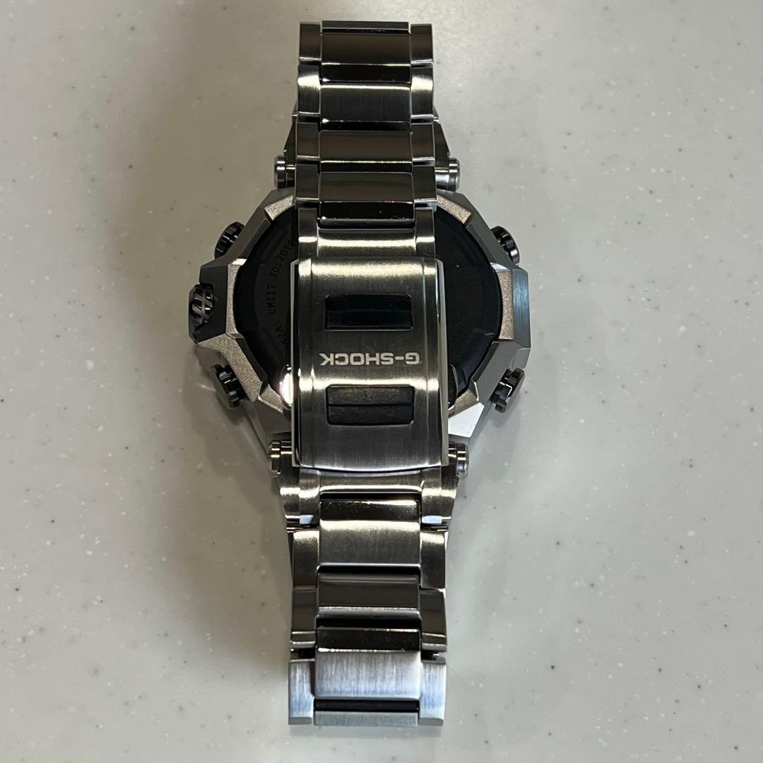 Casio G-Shock MTG-B2000 Silver Watch Japan New Unused Complete 0712651