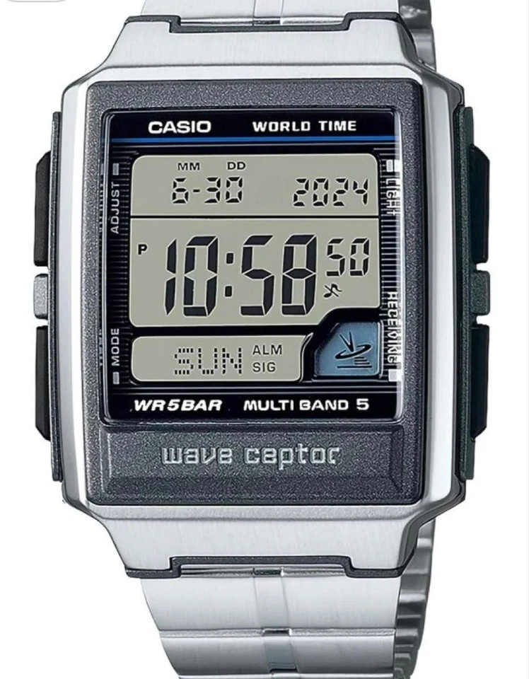 CASIO WAVE CEPTOR Radio Clock Super Illuminator Type WV-59RD-1AJF Men’s Watch