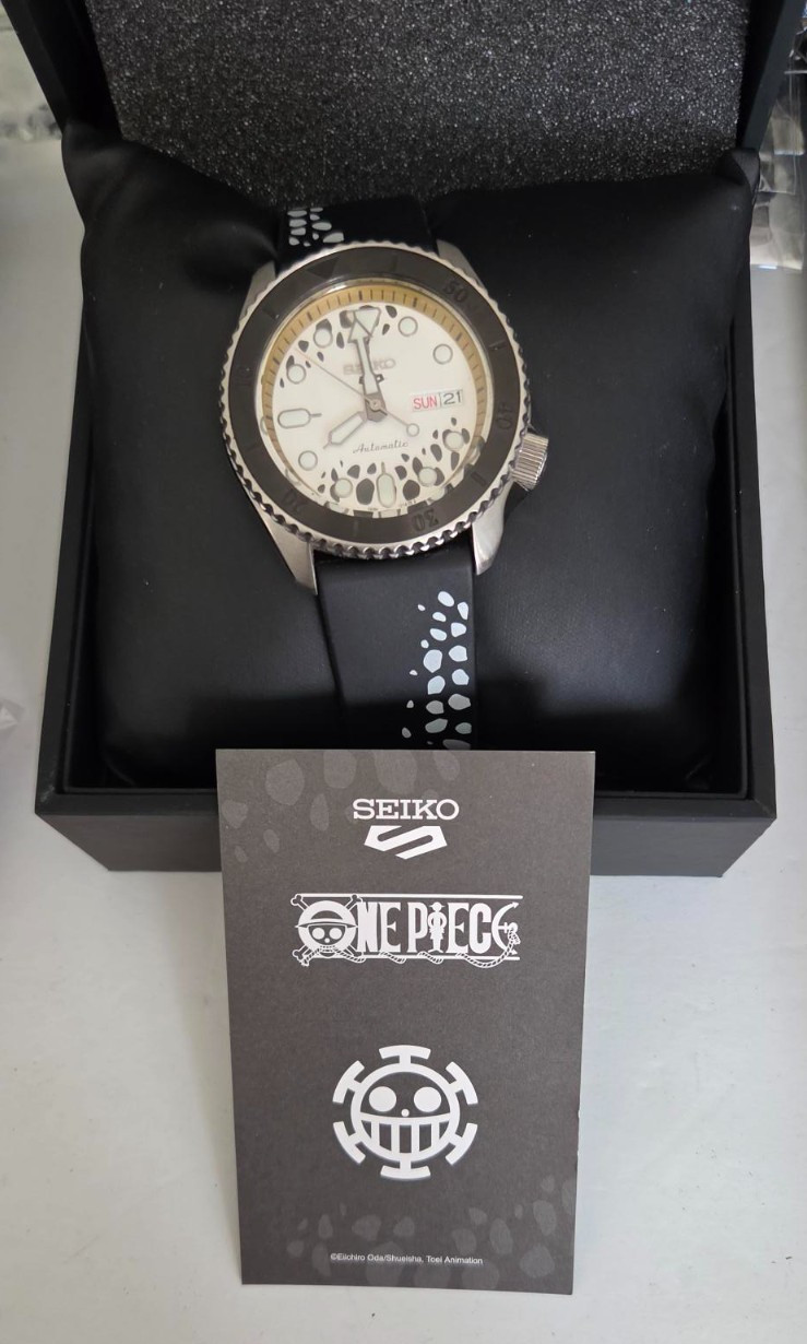 Seiko One Piece SRPH63K1 Automatic Watch Japan TRAFALGAR D. WALTER LAW