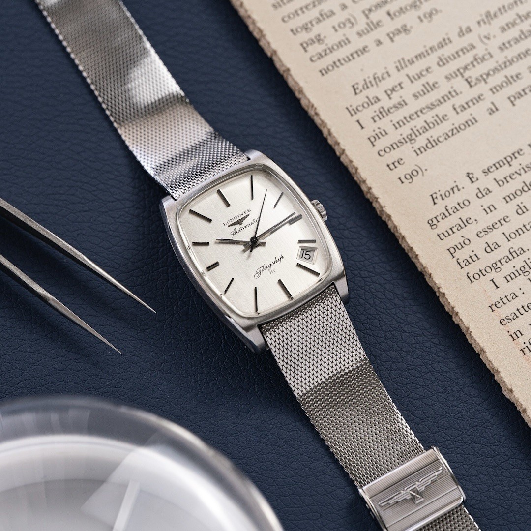 Longines Flagship HF 8473 Cal 6651 Automatic Vintage Watch (Original Bracelet)