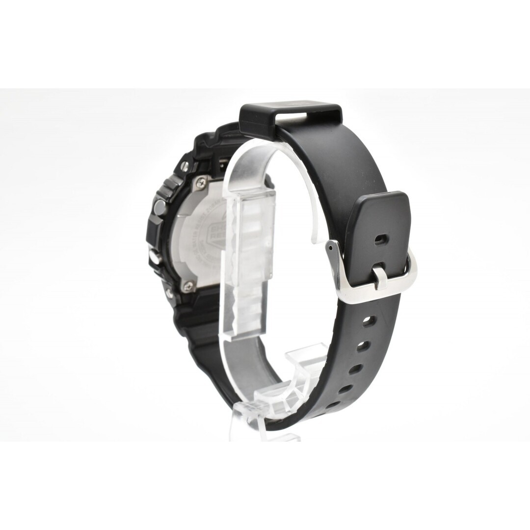 CASIO G SHOCK GM 5600B Quartz Digital Wristwatch Black Dial Stainless Steel Beze
