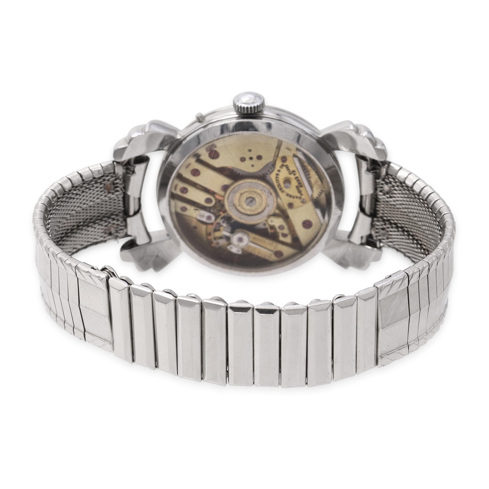 Vintage Patek Philippe Skeleton Back Hand Wind Men’s Conversion Watch