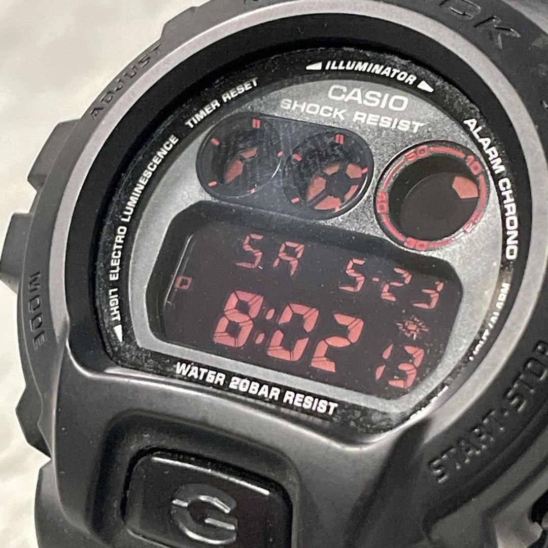 Casio G-Shock DW-6900MS-1 All Black Digital Watch G525