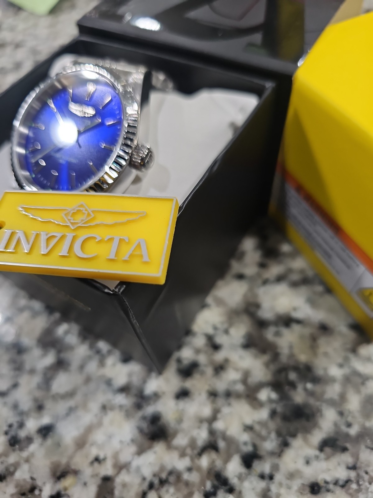 Retail 249.00 Specialty 43mm Silver Stainless Steel Men’ Wristwatch DEEP BLUE ?