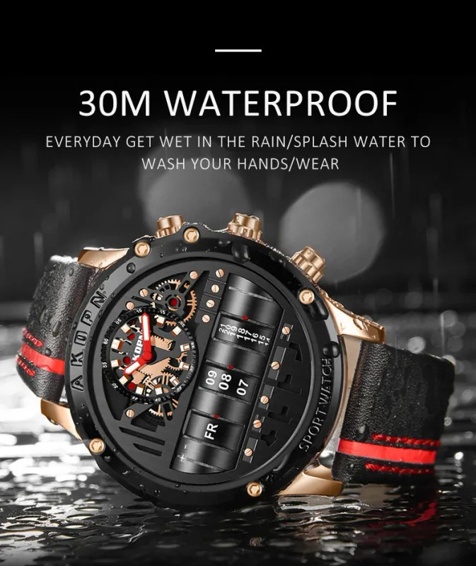 Luxury Electronic Watch For Men Business Watches Male Creative Men