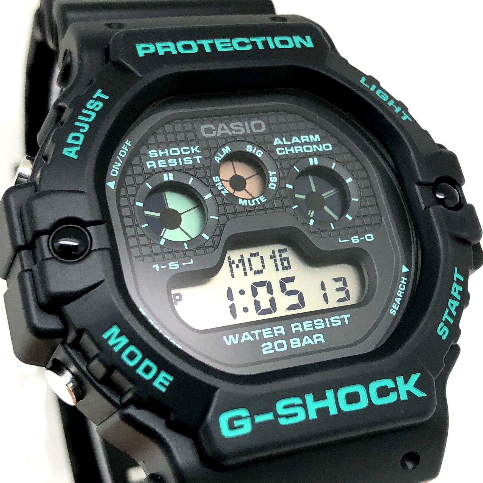 G SHOCK DW 5900 POTR First Collaboration Model Yoshida Bag Porter Turquoise Blue