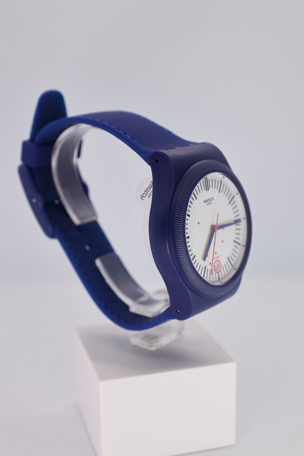 NEW AUTOMATIC Swatch Sistem 51 Men’s Originals Blue Silicon Watch SUTN401 GRID