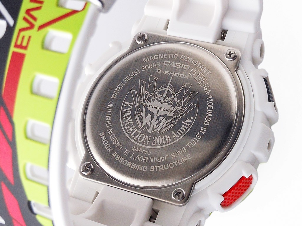 Casio G-SHOCK x Evangelion 30th Anniversary GA-110EVA30 Limited Edition Watch JP