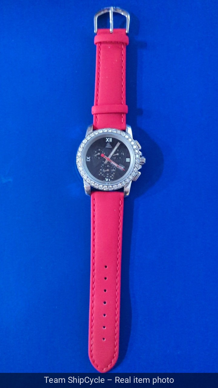 JACOB AND CO CHRONOGRAPH WATCH 38mm Diamond Bezel Complete Box Extra Str G2U